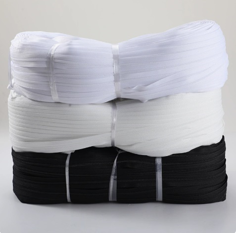ລະບົບຕ່ອງໂສ້ Zipper ຢ່າງຕໍ່ເນື່ອງໂດຍມ້ວນ - ຕັດຍາວໃດໆສໍາລັບການຜະລິດເສື້ອຜ້າແລະຖົງ