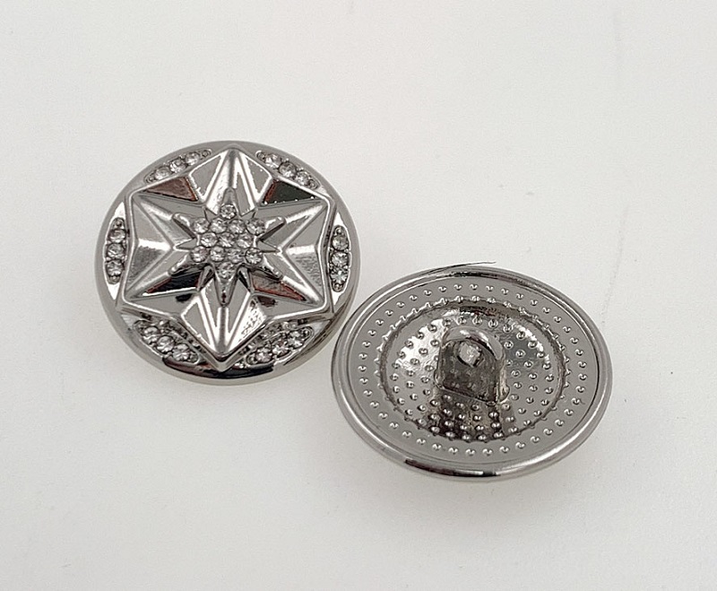 ປຸ່ມ Shank ຕົກແຕ່ງ - ການອອກແບບດາວ Rhinestone ລະດັບ Premium ສໍາລັບເຄື່ອງແຕ່ງກາຍຄົນອັບເດດ: